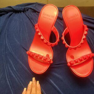 Red Carmen Sol Size 9